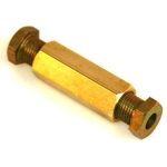 Spojni nastavak za bakar 6/6 mm – mesing