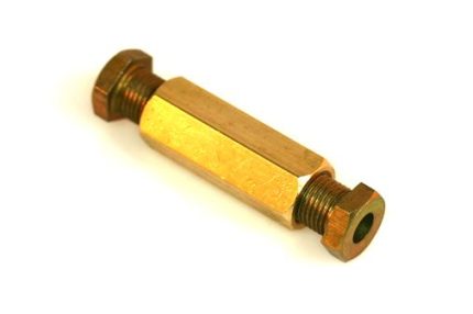 Spojni nastavak za bakar 6/6 mm – mesing