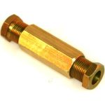 Spojni nastavak za bakar 8/8 mm – mesing