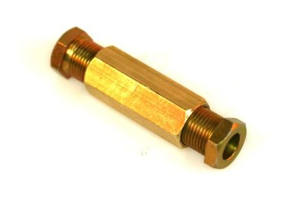 Spojni nastavak za bakar 8/8 mm – mesing