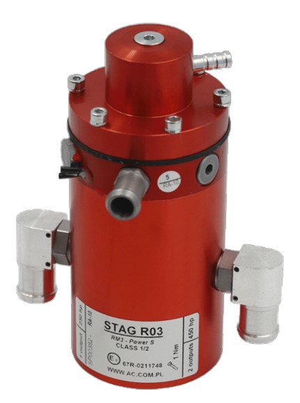 Isparivač AC STAG R03 + ventil za motore do 450 KS
