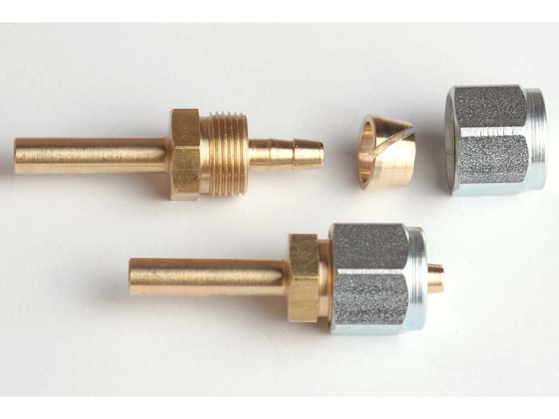 Ravna spojnica / nastavak 6/6 FARO za PVC i bakarna crijeva