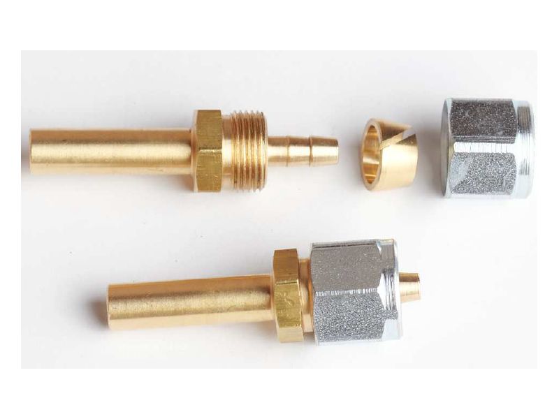 Ravna spojnica / nastavak 6/8 FARO za PVC i bakarna crijeva