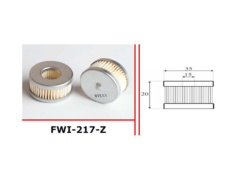 Filter tečne faze Tomasetto – FWI-217-Z