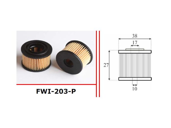 Filter tečne faze FWI-203-P za BRC ET98 ventil stari tip